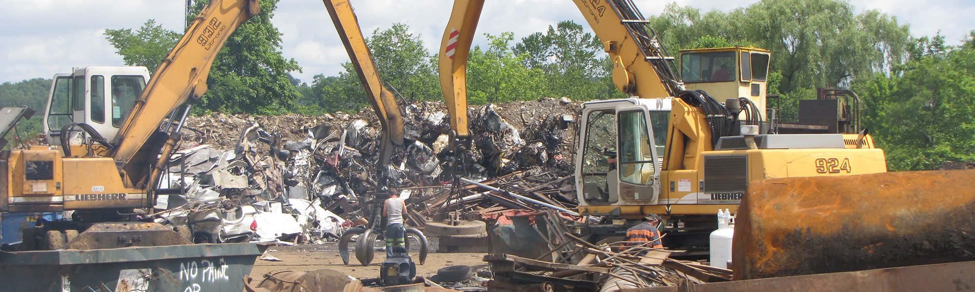 Cash for scrap metal recycling services in Fairmont, WV
